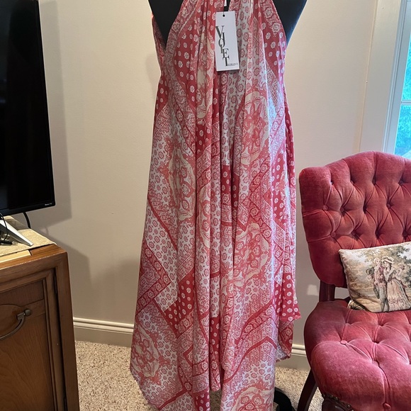 Red Bandanna handkerchief dress - Picture 7 of 7